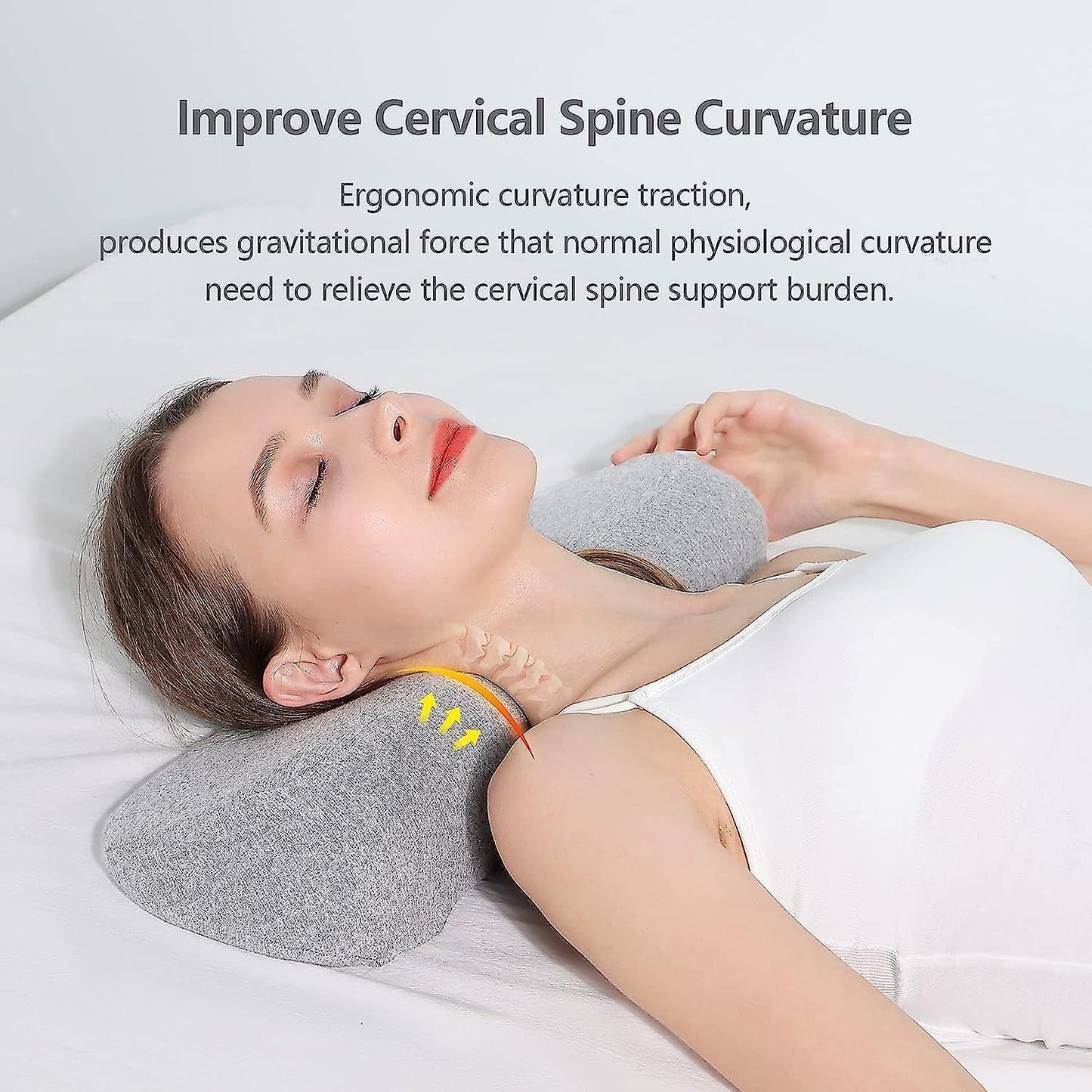 Almofadas Cervical Viscoelástica para o Pescoço