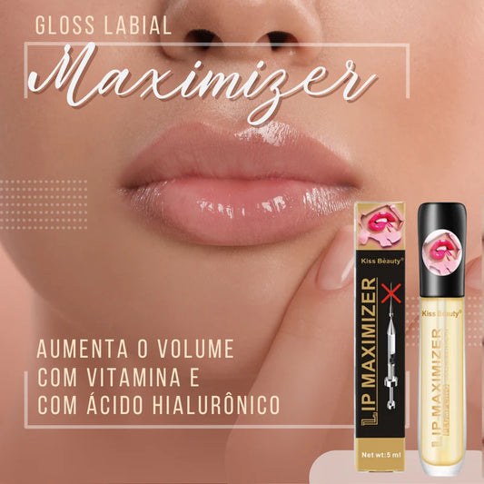 Gloss Aumento de Lábios - com Ácido Hialurônico| Maximizer